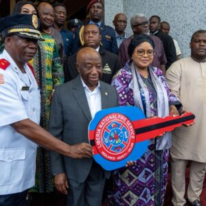 ABK Incorporated delivering 12 modern firefighting units to the Liberia National Fire Service in partnership with the Government of Liberia.